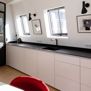 Poddasze w Paryżu 80m2 01